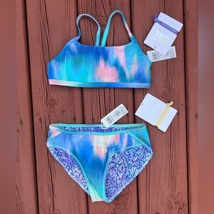 Athleta girl reversible beachy keen bikini set